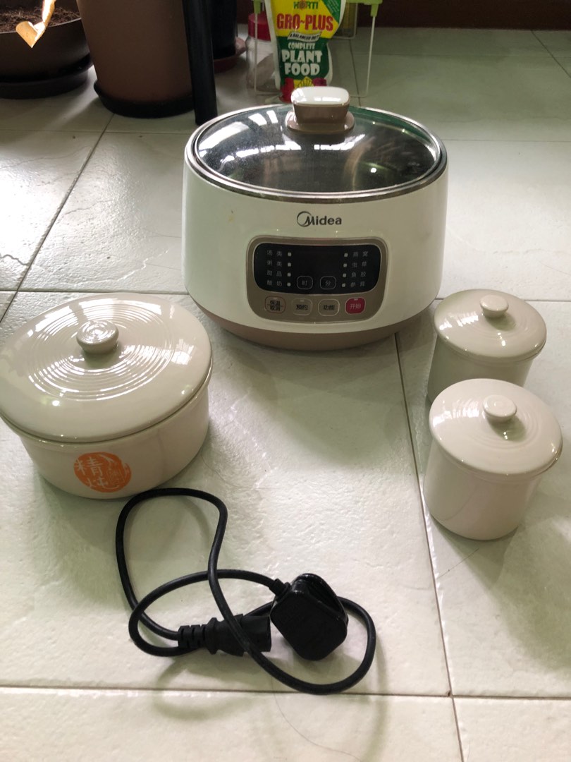 Midea slow cooker, TV & Home Appliances, Kitchen Appliances, Cookers on