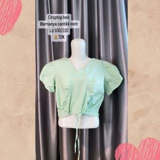 Mint Croptop / Ld 100