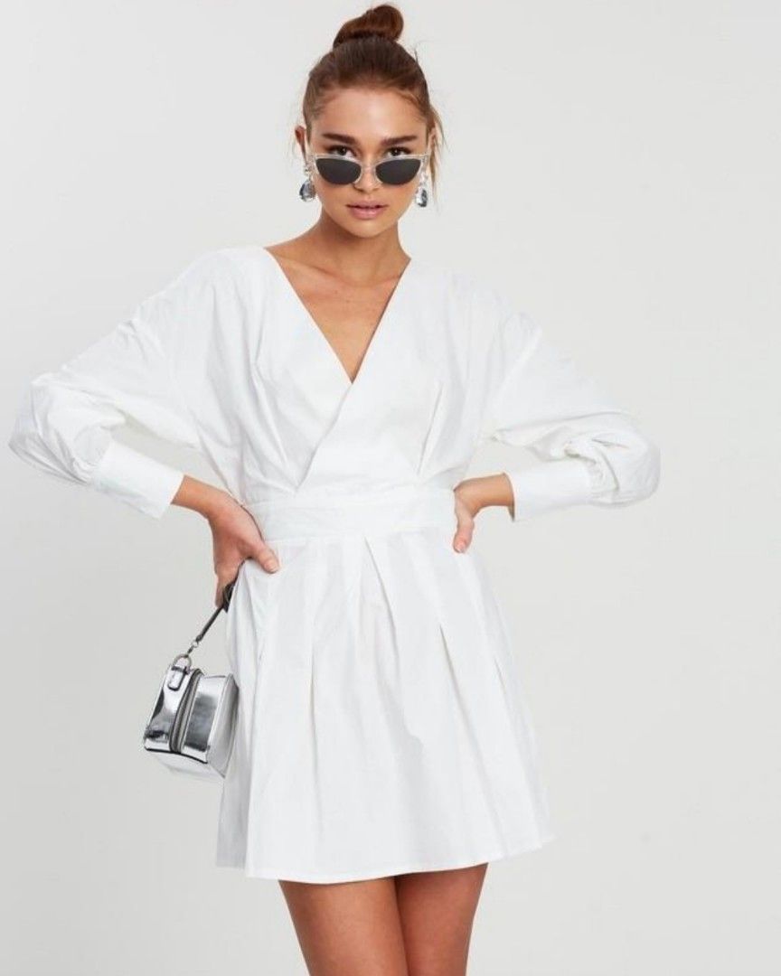 Missguided v neck dress outlet