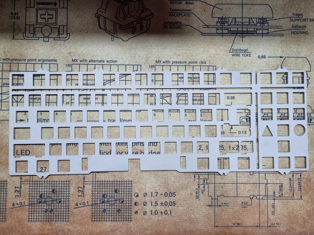 Monokei x Hand Engineering Kage Aluminium Plate, Computers & Tech ...