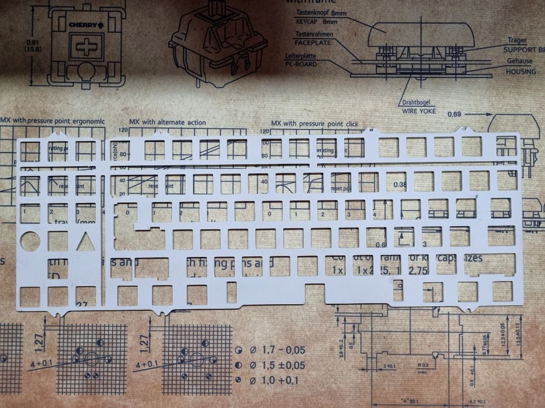 Monokei x Hand Engineering Kage Aluminium Plate, Computers & Tech ...