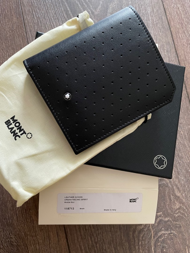 Montblanc urban racing spirit wallet store