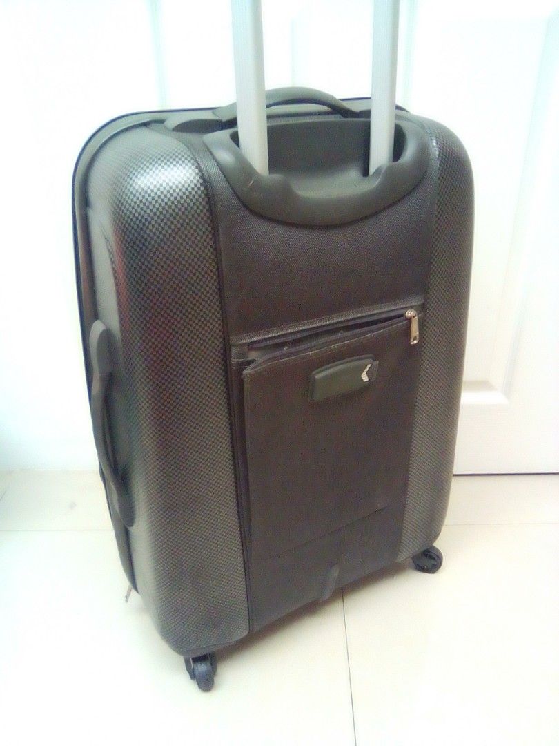 MONTAGUT travel luggage Medium Size 64 25 45 cm hard soft case good quality