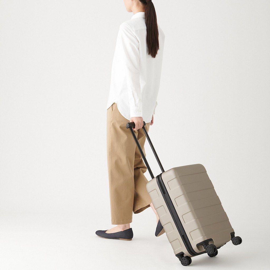MUJI Hard Carry Suitcase — Luggage -- Better Living Through Design