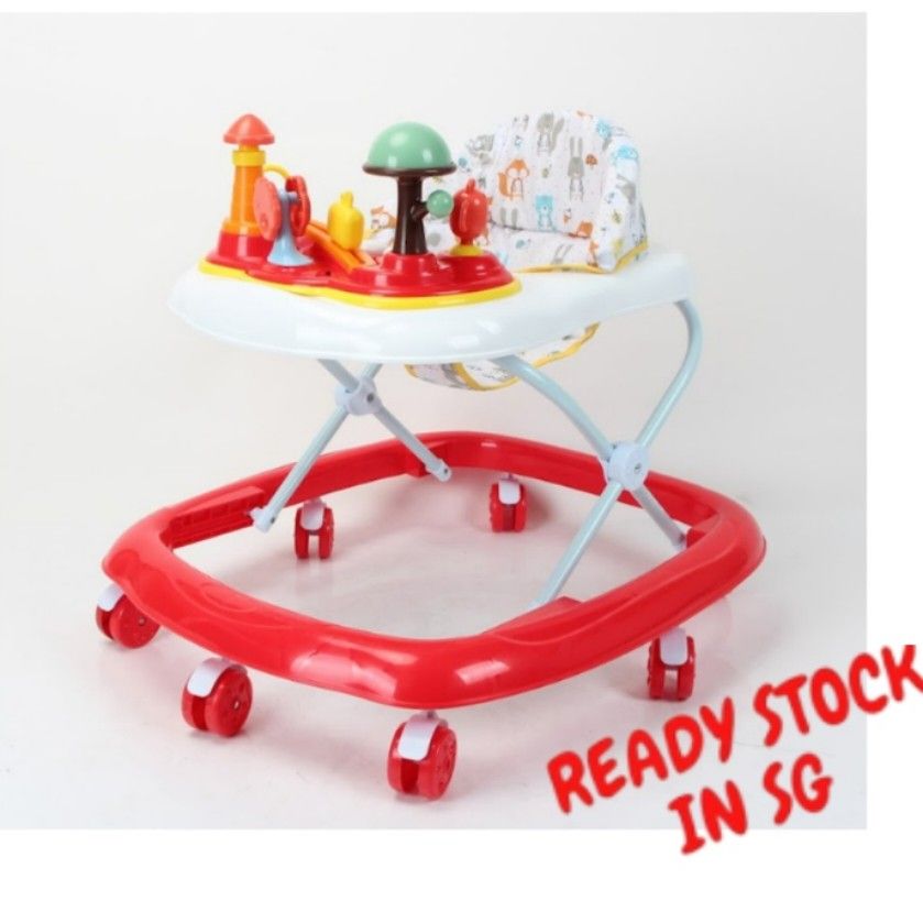 Mushroom Design Baby Walker, Babies & Kids, Going Out, Strollers on