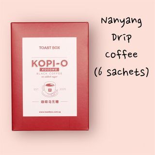 Nanyang Black Coffee Drip (6 Sachet, 14gm)