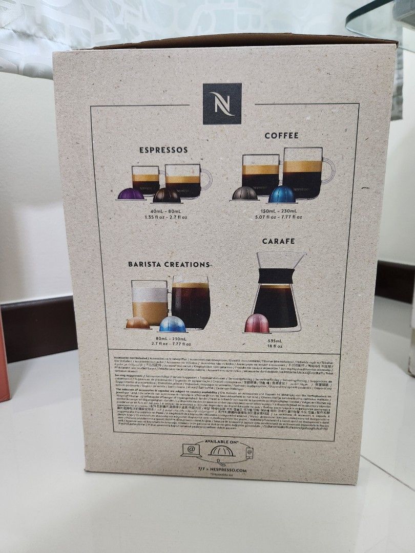 NESPRESSO VERTUO NEXT (Warranty), TV & Home Appliances, Kitchen