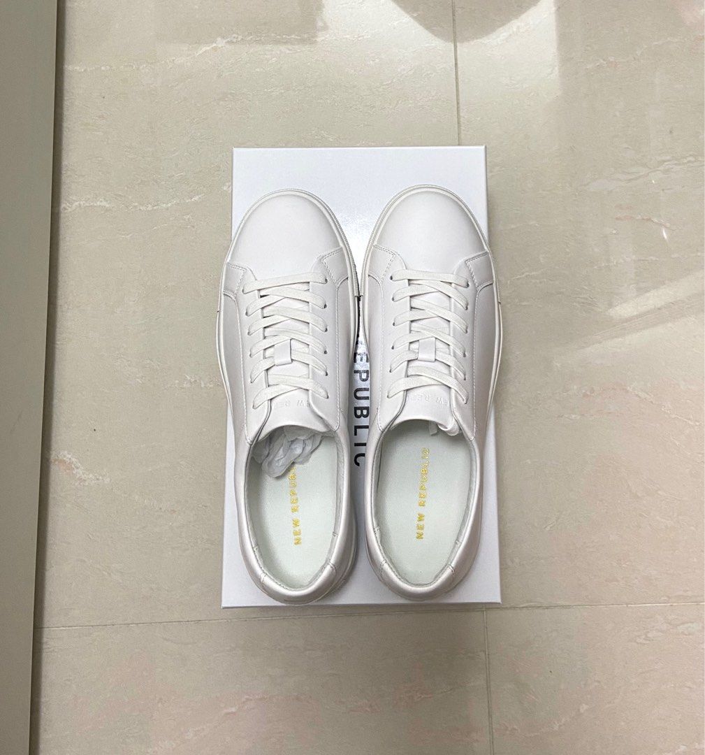 New republic kurt deals leather sneaker uk