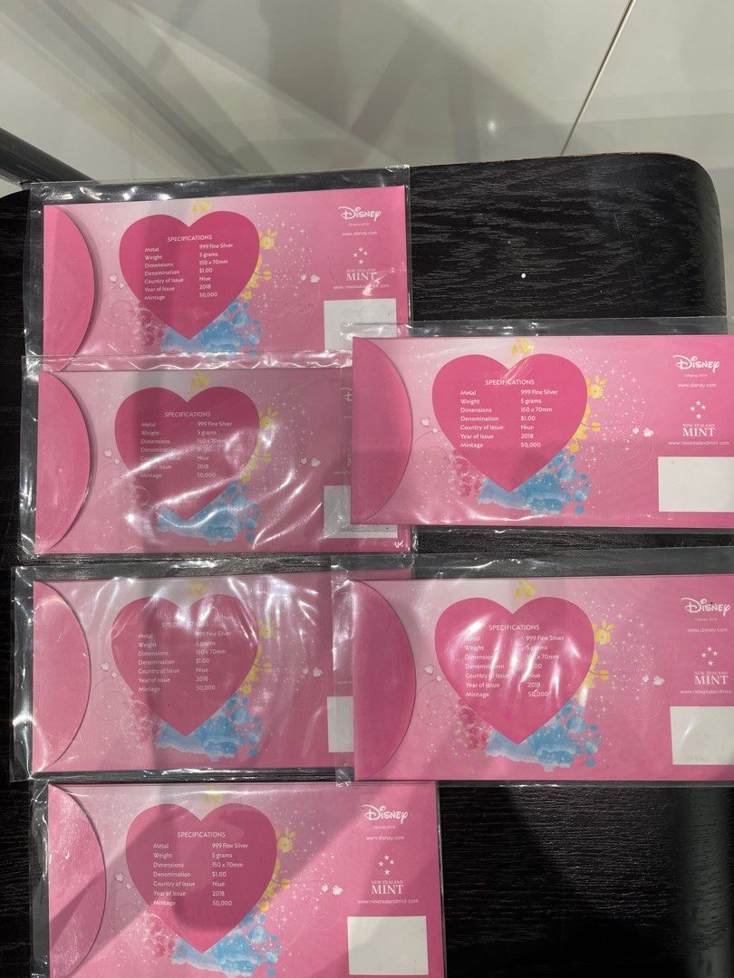 New Zealand Mint Disney Princess 5g Silver Note, Hobbies & Toys ...