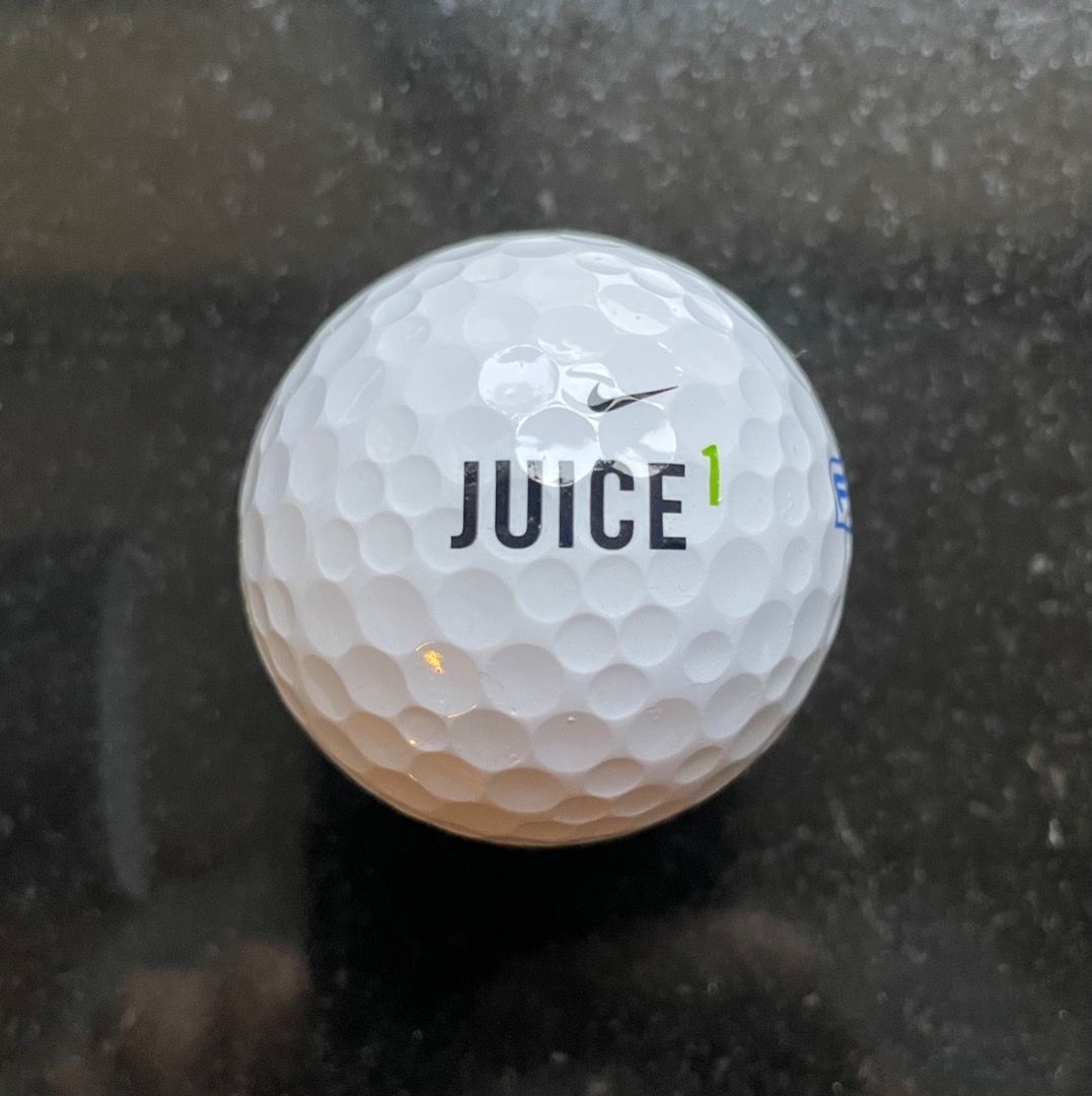 Nike juice golf balls clearance