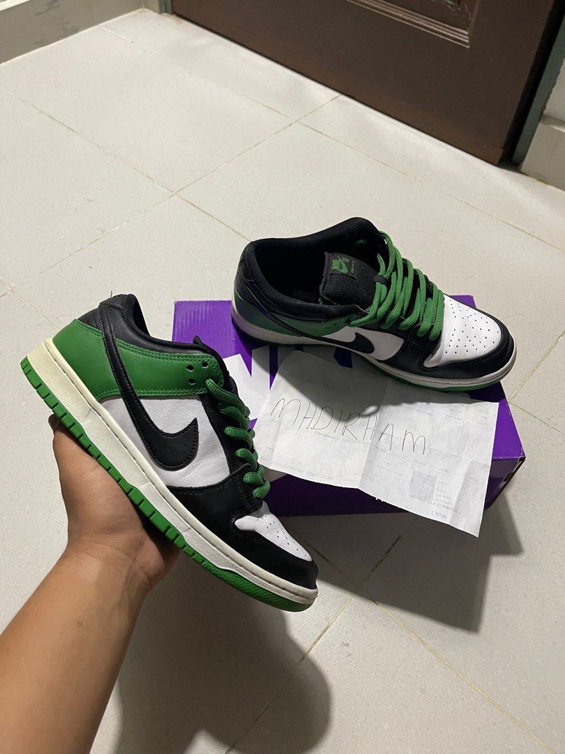 nike sb classic green