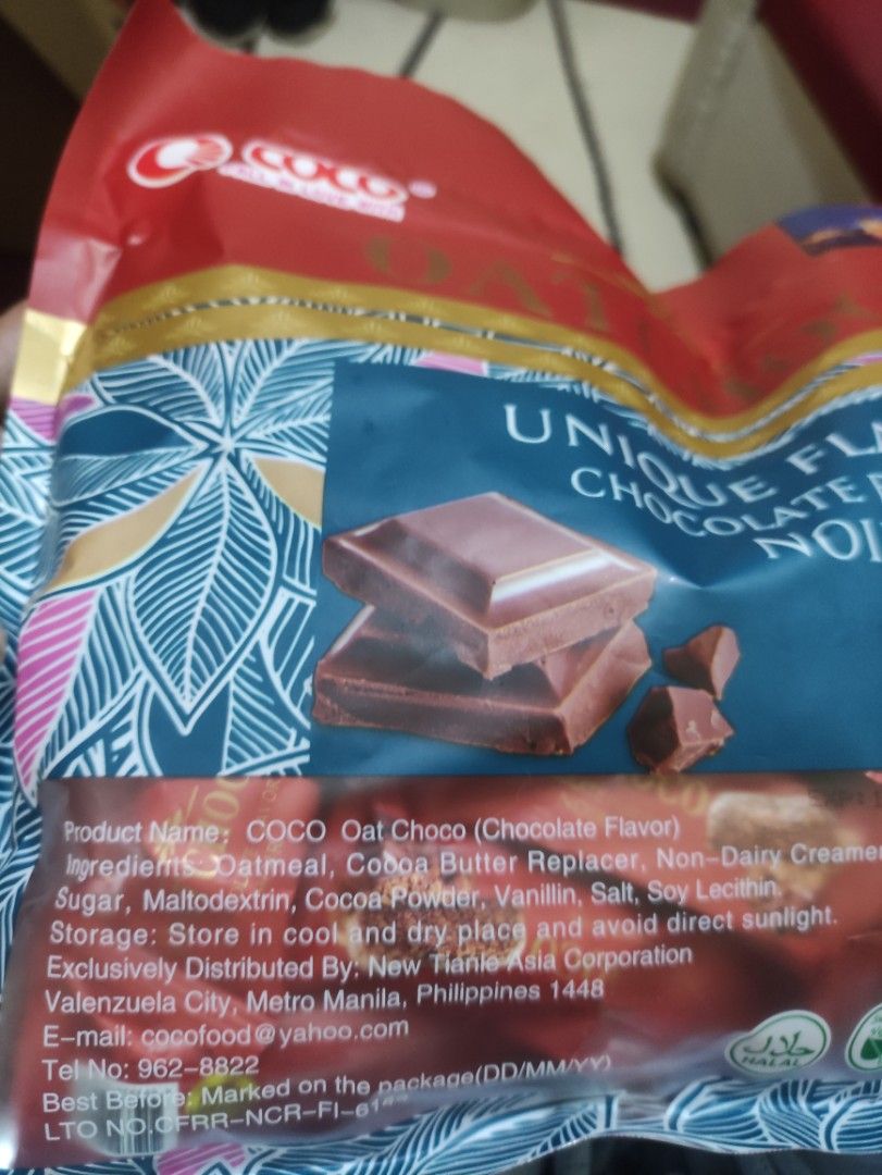 Oat choco, Food & Drinks, Other Food & Drinks on Carousell