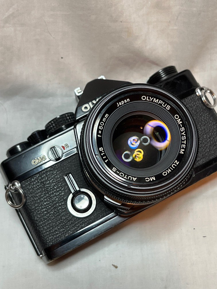 OLYMPUS OM 2 & Lens, Photography, Cameras On Carousell 