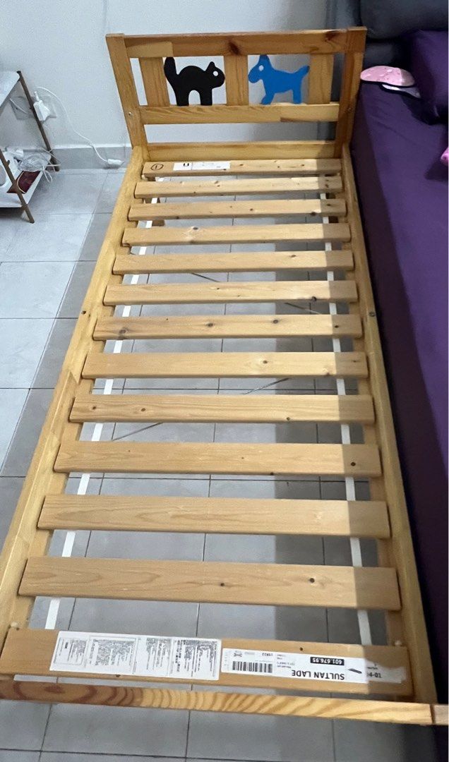 Original IKEA kid bedframe, Furniture & Home Living, Furniture, Bed