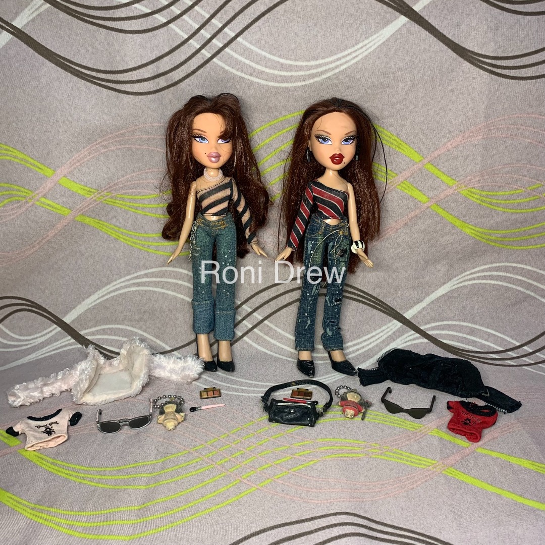 Original Pre-loved Bratz Twiins Phoebe & Roxxi 2004 dolls, Hobbies ...