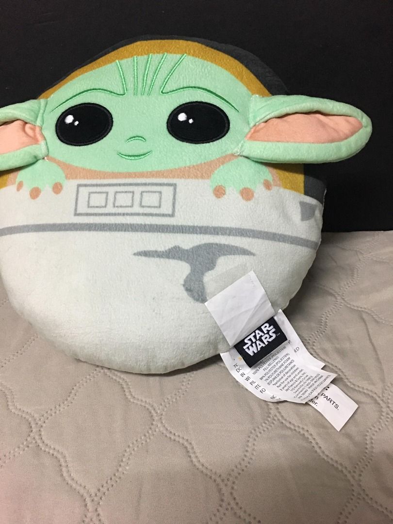 Original Star Wars Baby Yoda Pillow, Hobbies & Toys, Memorabilia