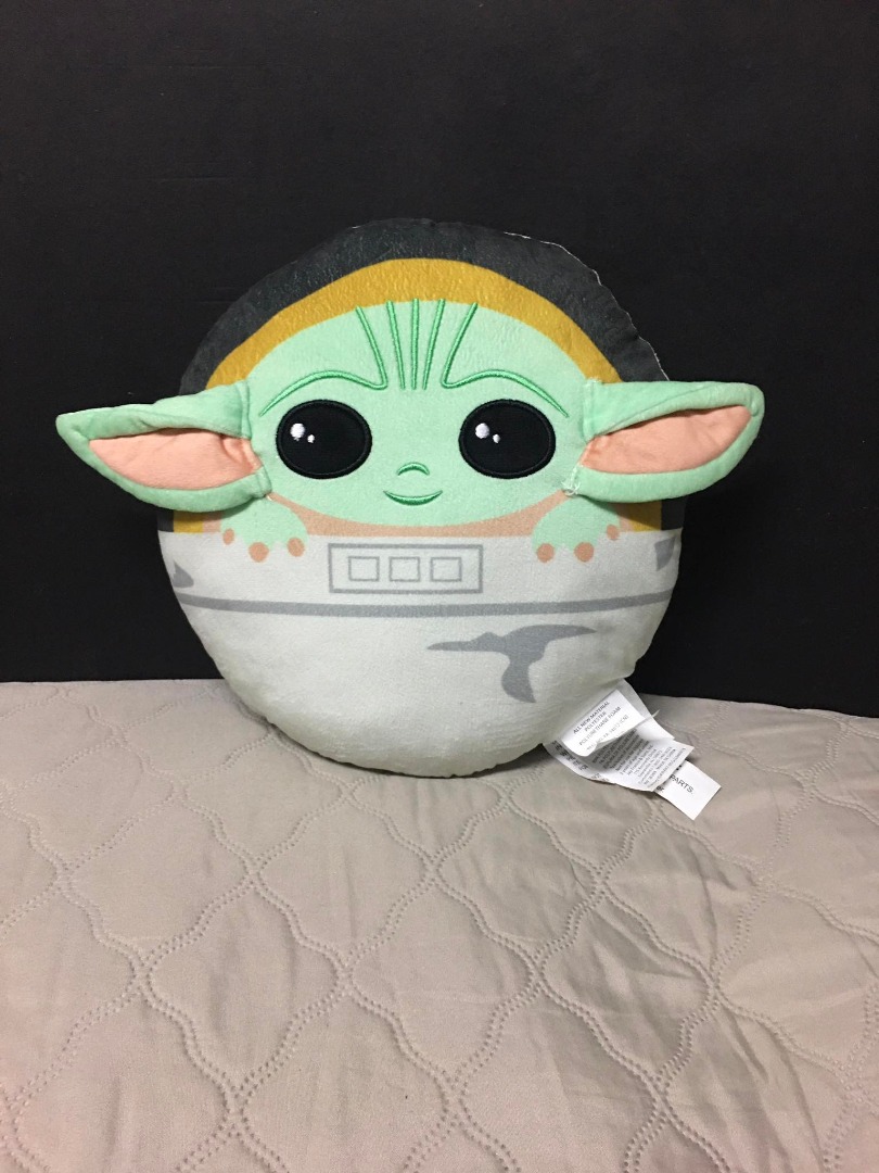 Original Star Wars Baby Yoda Pillow, Hobbies & Toys, Memorabilia