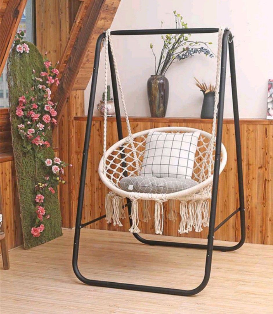 Hanging chair metal frame cheap