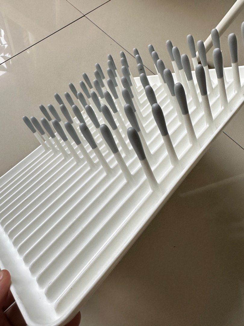 OXO Tot Bottle Drying Rack, Gray, Babies & Kids, Nursing & Feeding