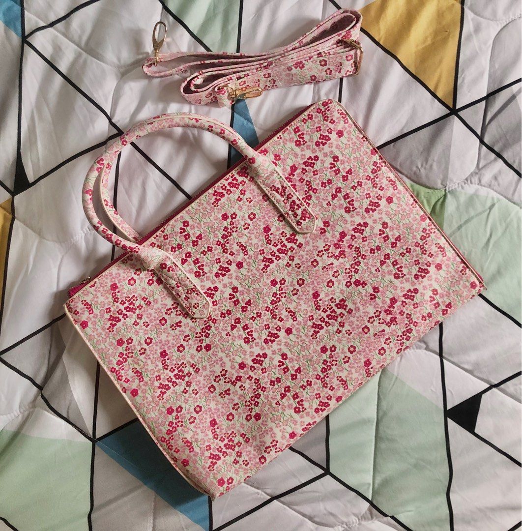 Paperchase UK Pink Laptop Bag with Shoulder Strap, Computers & Tech ...