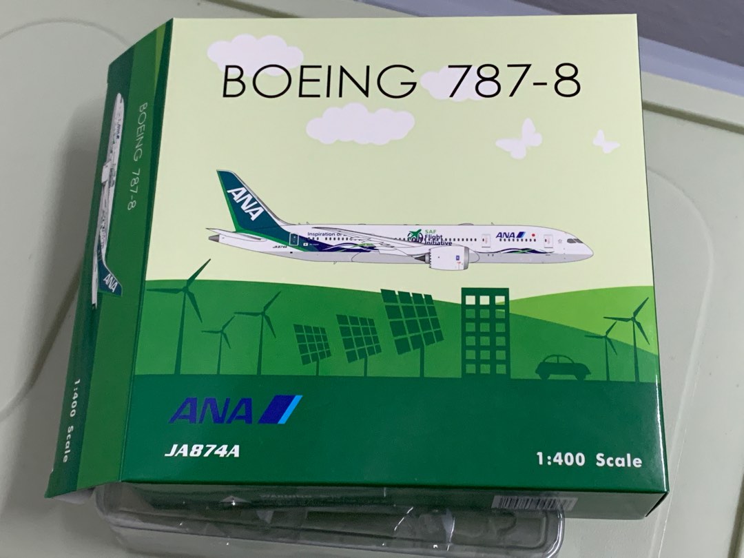 品質満点 Phoenix 1/400 緑のANA機 JA874A B787-8 ANA 航空機