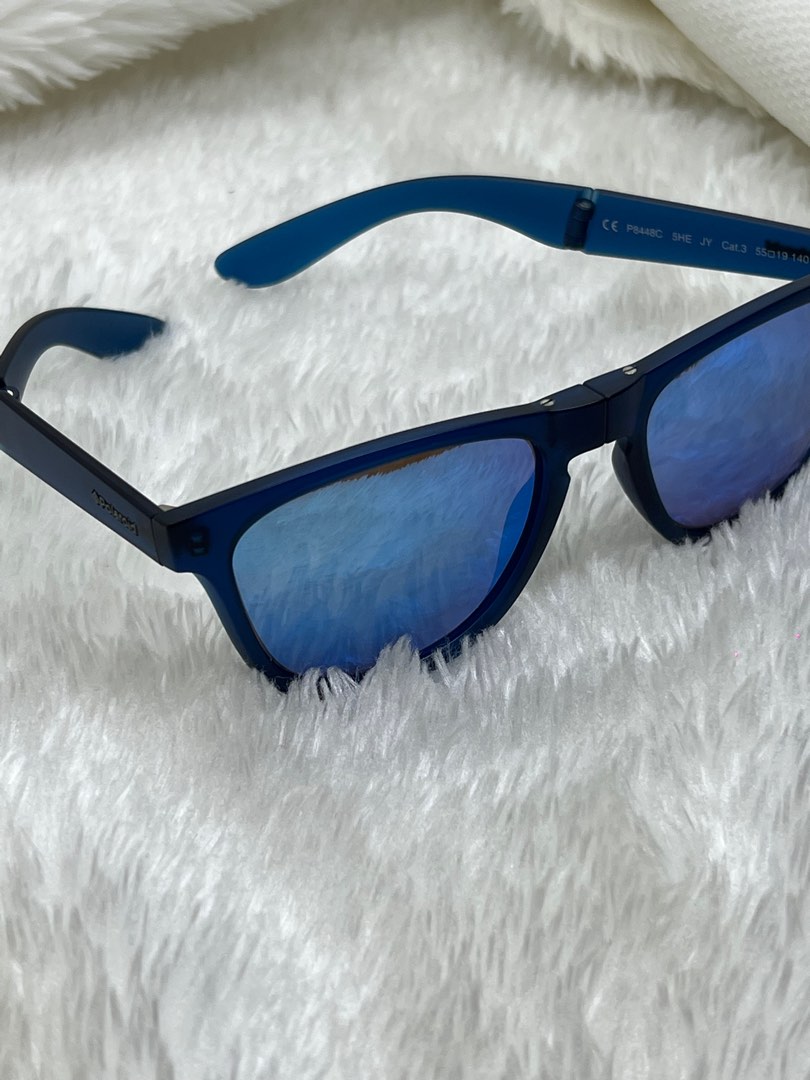Polaroid Blue Plastic Sunglasses