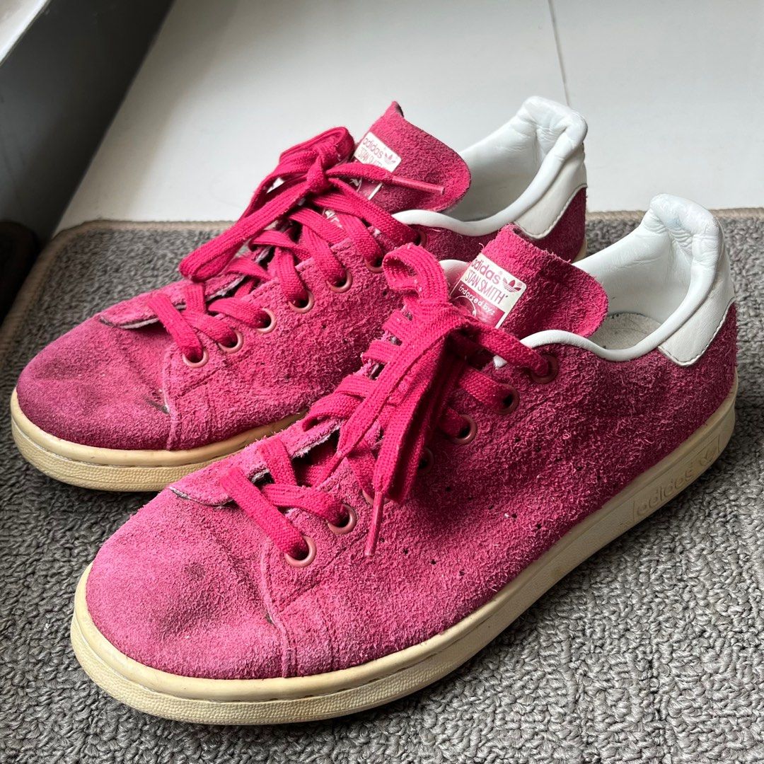 Adidas Originals Stan Smith W Unity Pink Off White Suede