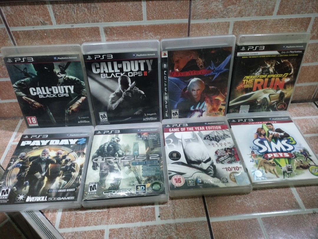 ps3 games for sale, Video Gaming, Video Games, PlayStation on Carousell