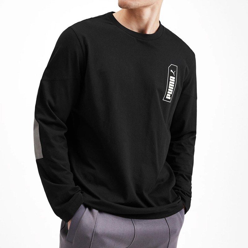 Puma NU TILITY Long Sleeve Shirt Men s Fashion Tops Sets
