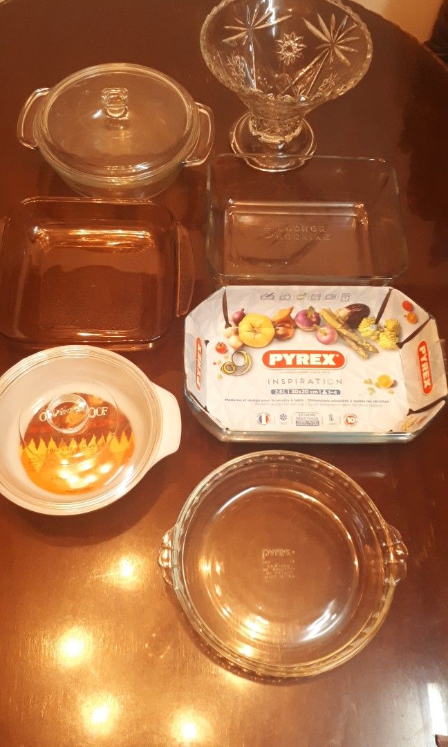 Pyrex and Anchor Hocking, Furniture & Home Living, Kitchenware