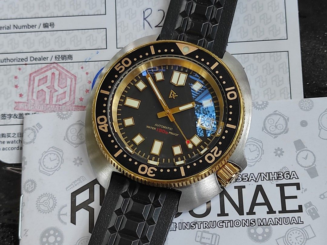 Fixed price now: Rdunae R2X captain Willard Seiko 6105 best homage 150m  diver, Luxury, Watches on Carousell