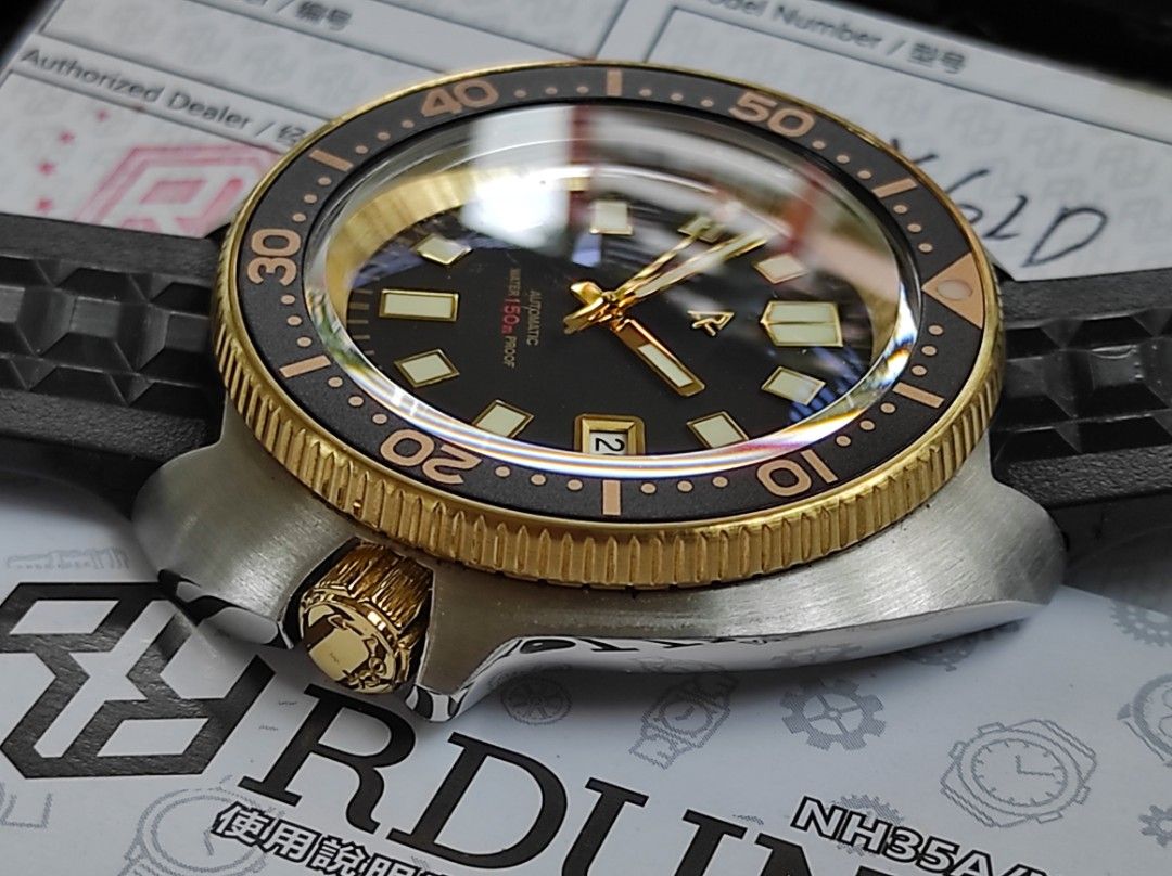 Fixed price now: Rdunae R2X captain Willard Seiko 6105 best homage 150m  diver, Luxury, Watches on Carousell