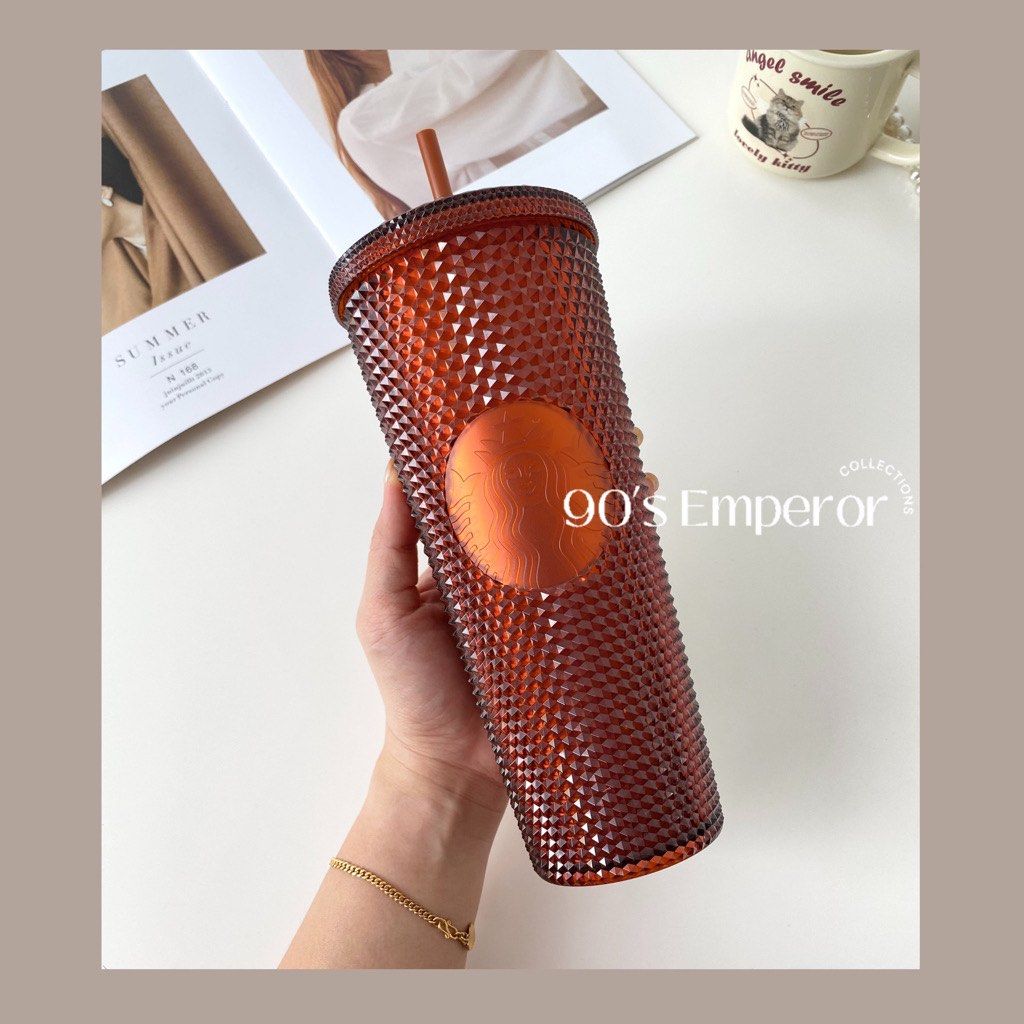 Starbucks 2022 Orange Studded Tumbler – The Rue Life