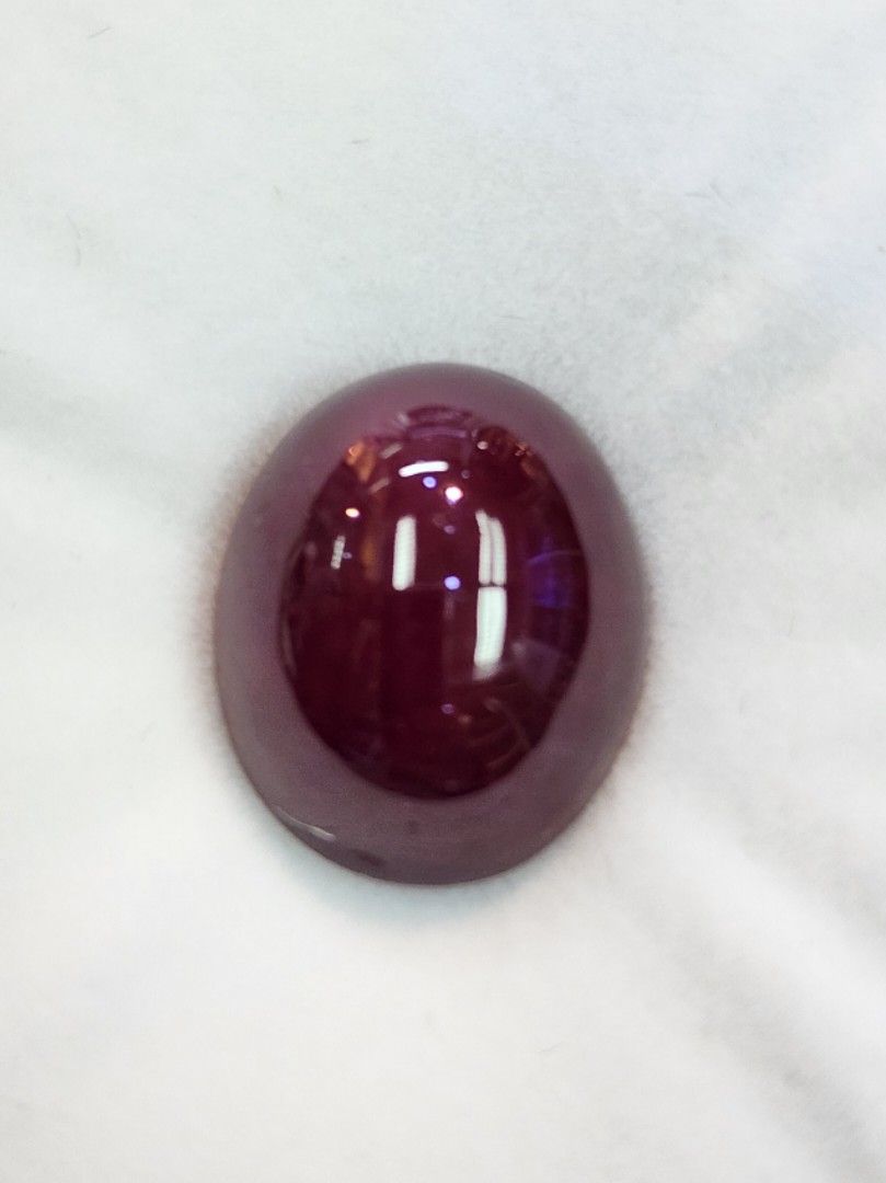 Red Pigeon Blood Ruby Cabochon 31.8 carats