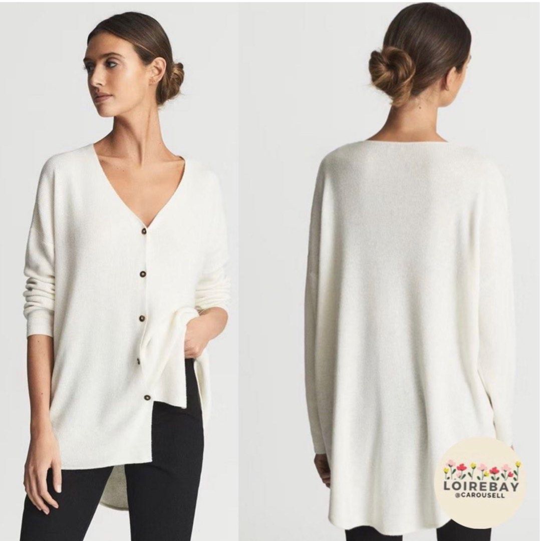 White outlet cardigan womens