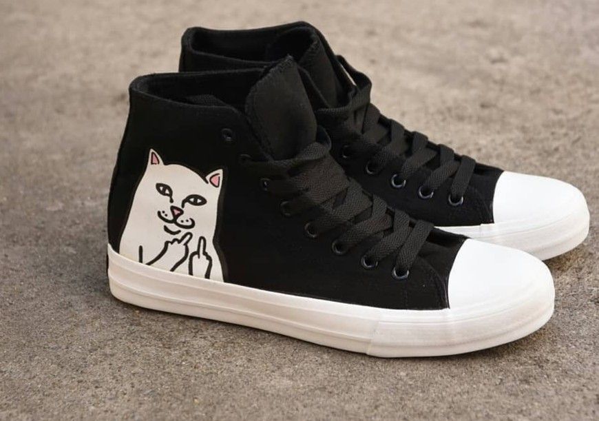 RIP n DIP original black limited edition, Fesyen Pria, Sepatu