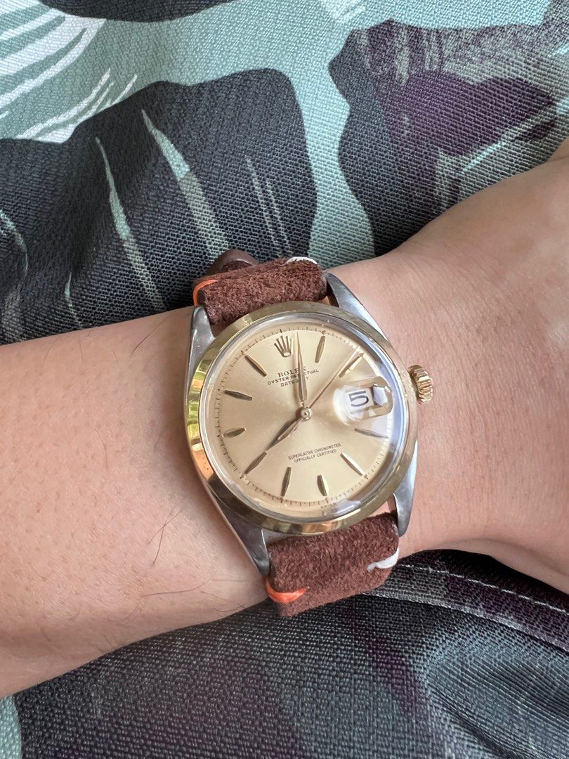 Rolex datejust 14k hotsell gold