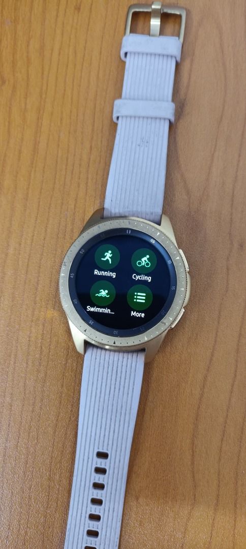 Samsung Galaxy Watch (Category: Women's Watches) located in Muntinlupa City. Submitted by ShopSaveAustralianSurplus (Listing ID 1210670425, Image 3). Description: Samsung Galaxy Watch Surplus from Australia No box, with charger With marks and scratches Price: P4,500 #samsunggalaxywatch #samsungsmartwatch.