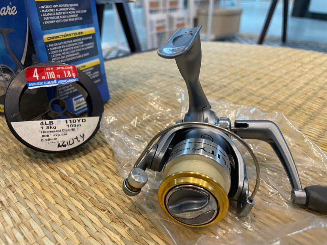 Shakespeare Agility spinning reel, Sports Equipment, Fishing on Carousell