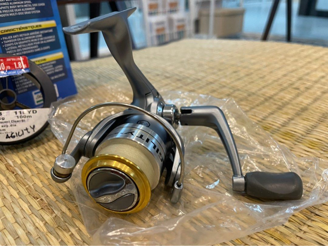 Shakespeare Agility spinning reel, Sports Equipment, Fishing on Carousell