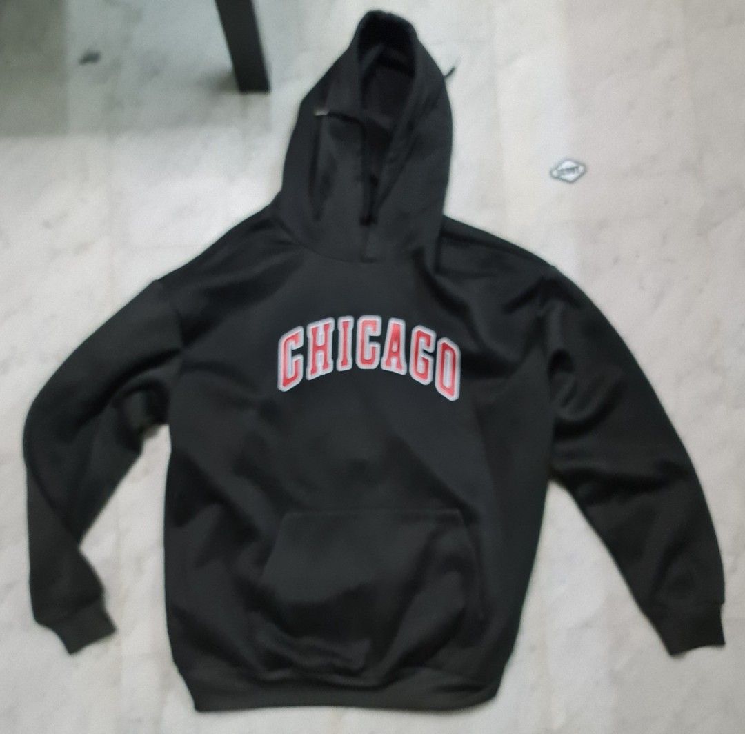 Shein Chicago Hoodie Men s Fashion Tops Sets Hoodies on Carousell