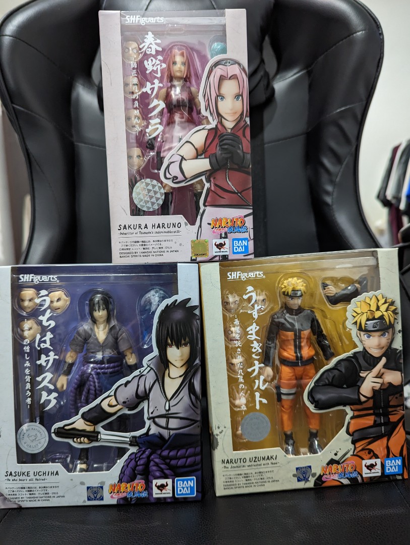 Tamashi Nations - Naruto Shippuden - Sasuke Uchiha -He Who Bears All  Hatred, Bandai Spirits S.H.Figuarts : Toys & Games 