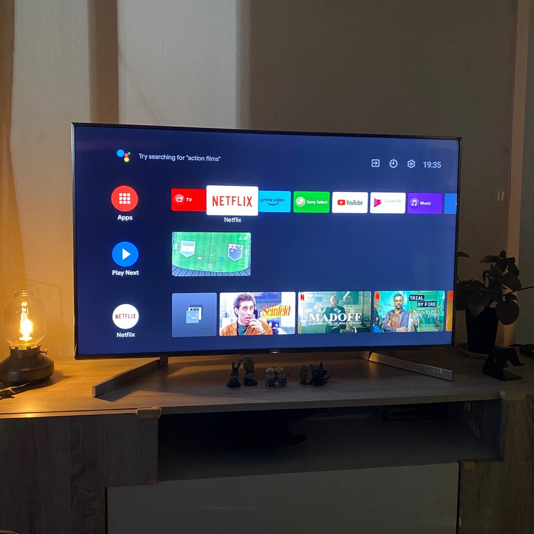 Sony 49 Inch Full HD Smart LED TV (KD49X9000F), TV & Home Appliances