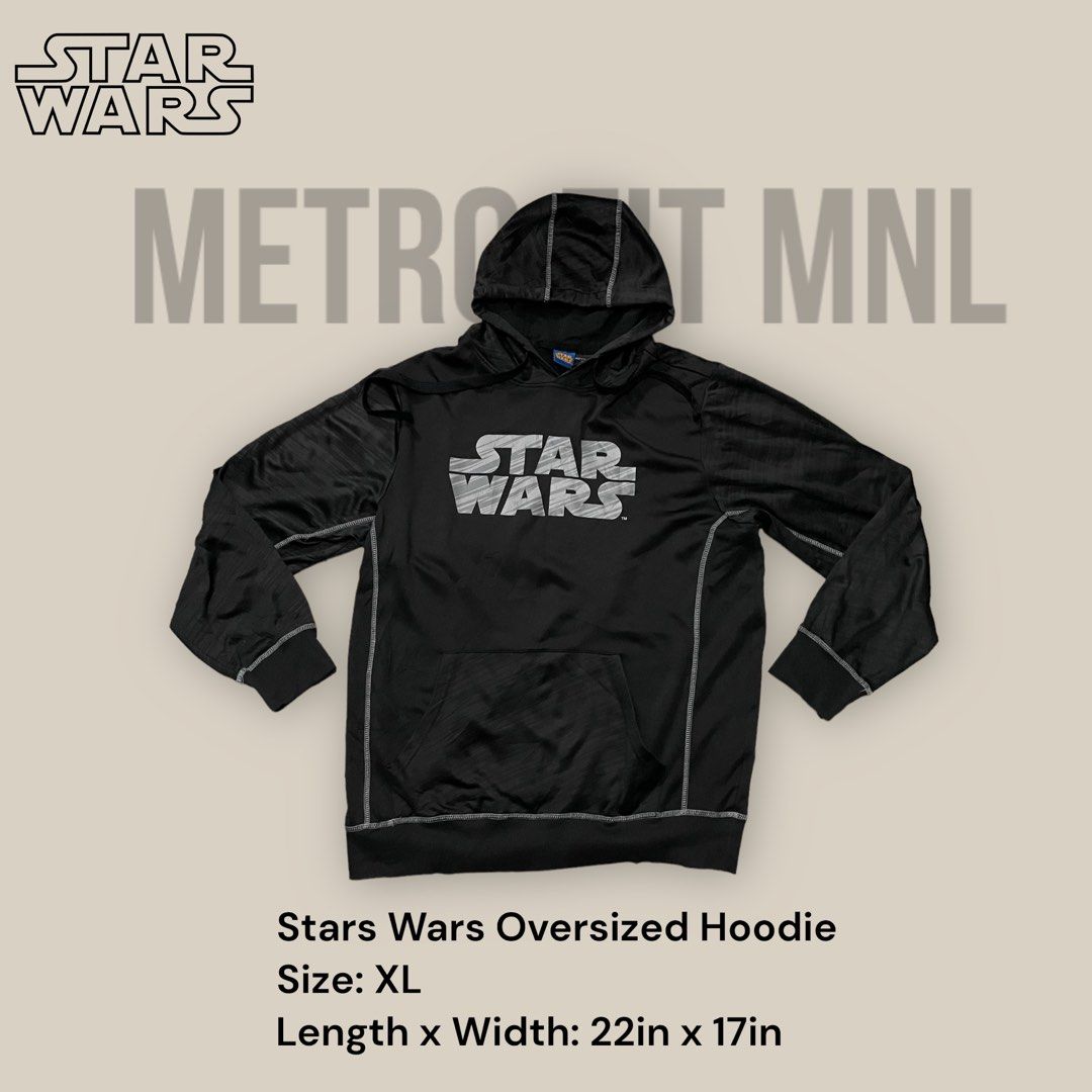 Star Wars oversized hoodie, Men's Fashion, Coats, Jackets and Outerwear on  Carousell