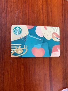 Starbucks 2023 Card 11 stickers