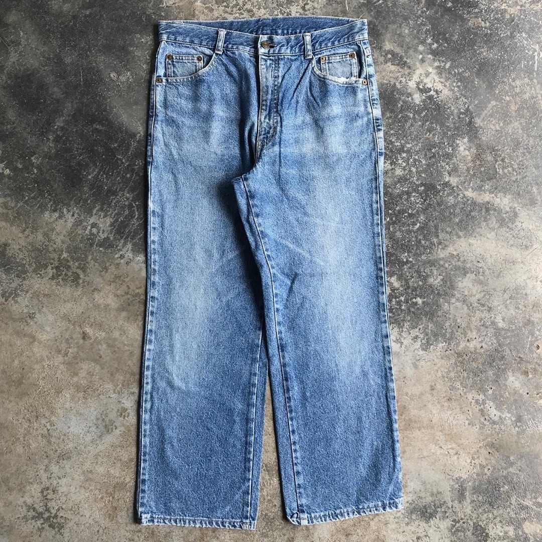 Sunade Straight Cutting Jeans, Men's Fashion, Bottoms, Jeans on Carousell