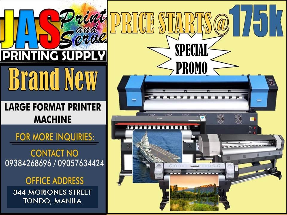 Tarpaulin Printer Machine, Computers & Tech, Printers, Scanners