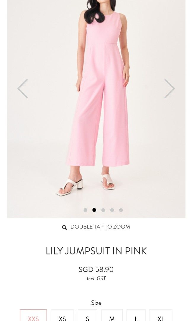 TCL Lily jumpsuit in pink, Women's Fashion, Dresses & Sets, Jumpsuits