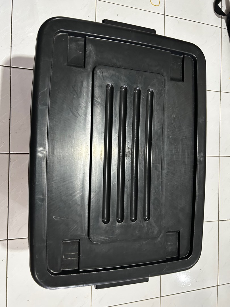 Tesco storage boxes 75l, Furniture & Home Living, Home Improvement