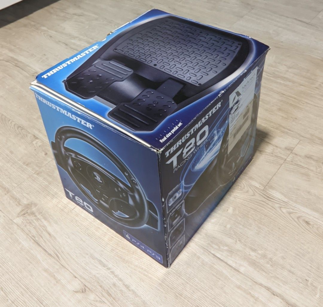 Thrustmaster T80 wheel, Video Gaming, Gaming Accessories, Controllers ...